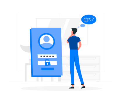 Forgot Password Illustration